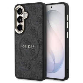 Samsung Galaxy S26 hoesje - Guess PU Leather 4G Gold Frame Magnetic