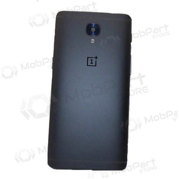 OnePlus 3 / 3T achterkant (zwart) (gebruikt grade A, origineel)