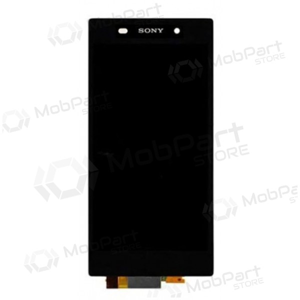 Sony Xperia Z1 L39h C6902 / Xperia Z1 C6903 / Z1 C6906 / Xperia Z1 C6943 scherm (Purper) (met een frame) (service pack) (origineel)