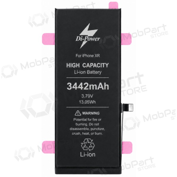 Apple iPhone XR batterij, accu Di-Power 3442 mAh (verhoogde capaciteit)