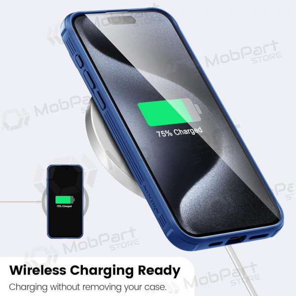 Apple iPhone 14 Pro hoesje „Nillkin CamShield Pro“ (blauw)