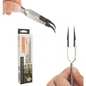 Metalen antistatisch pincet Jakemy JM-T10-12 ESD (replaceable head)
