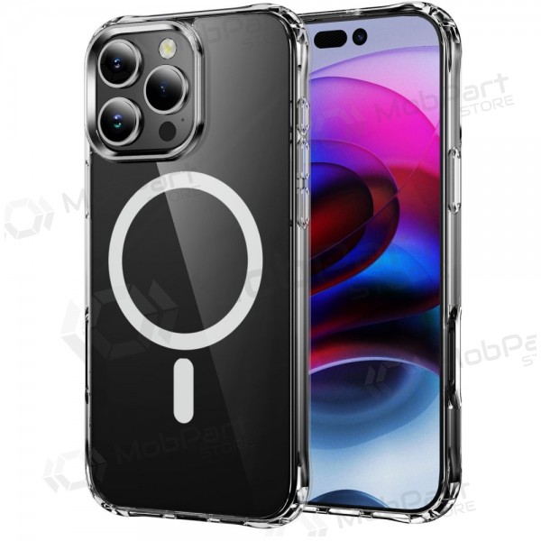 Apple iPhone 16 Pro Max hoesje - Perfectionists Clear Mag Case (transparant)