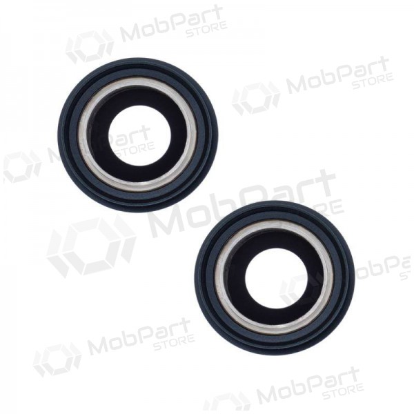 Apple iPhone 13 camera glas (2stuks) (Midnight) (met een frame)