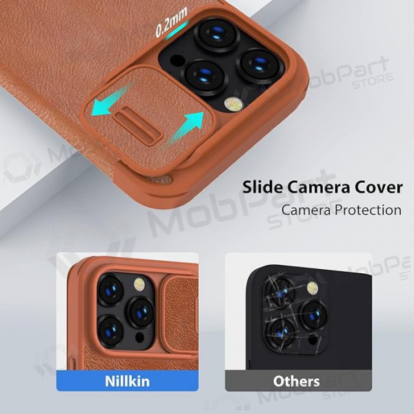 Apple iPhone 14 Pro hoesje - Nillkin Leather (bruin)