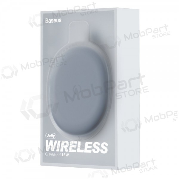 Lader draadloze Baseus Jelly (15W) WXGD-01 (zwart)
