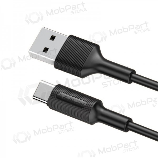 USB kabel Borofone BX1 Type-C 1.0m (zwart)