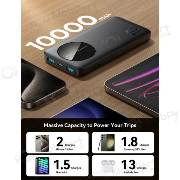 Externe batterij Power Bank Joyroom JR-PBF12 10000mAh zwart