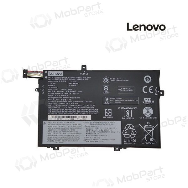 LENOVO 01AV463, 3880mAh laptop batterij - PREMIUM