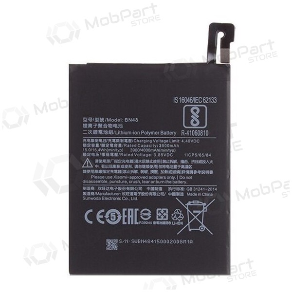 Xiaomi Redmi Note 6 Pro batterij, akumuliatorius (BN48)