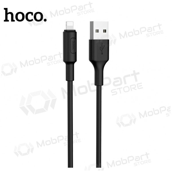 USB kabel HOCO X25 lightning 1.0m (zwart)