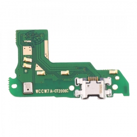 Huawei Y6 2018 oplaadconnector en microfoon (service pack) (origineel)