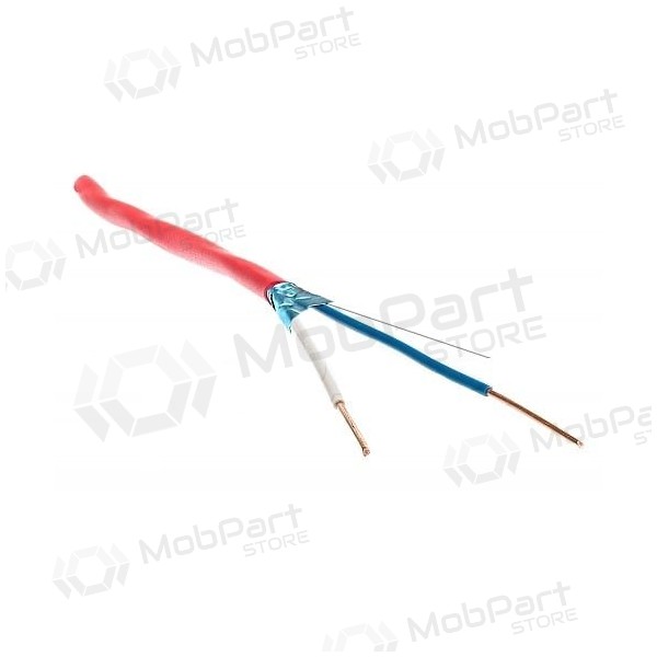 Brandkabel brandwerend afgeschermd Bitner 2x2x1.0mm (500 m) HTKSHekw FE180/Ph120 E90