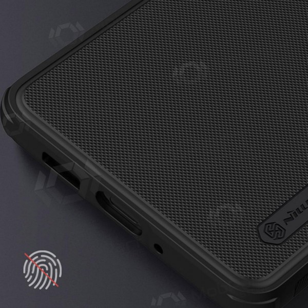 Google Pixel 7A hoesje - Nillkin Frosted Shield (zwart)