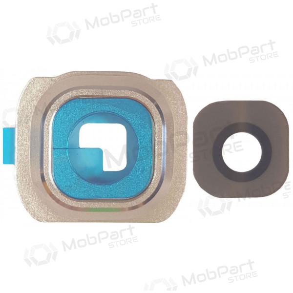 Samsung G920F Galaxy S6 camera glas (gouden)