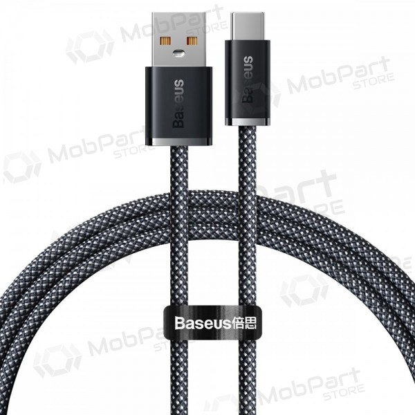 USB kabel Baseus Dynamic 100W USB-A to Type-C 1.0m grijs CALD000616
