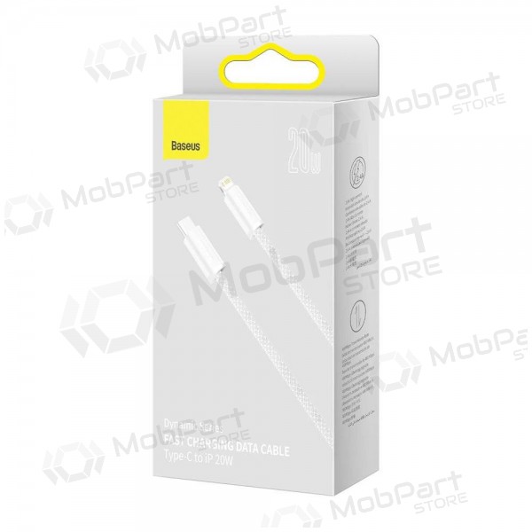 Kabel Baseus Dynamic Type-C - Lightning 20W 1.0m (wit) CALD000002