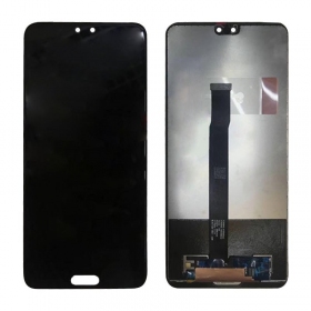 Huawei P20 scherm (zwart) - Premium