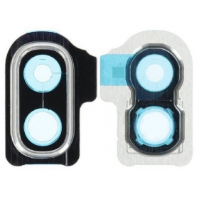 Samsung A202 Galaxy A20e 2019 camera glas (zilverachtig)