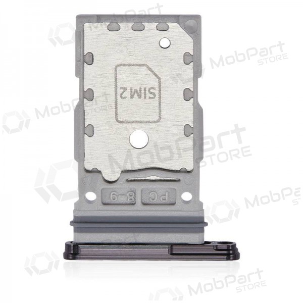 Samsung Galaxy S23 / S23 Plus Dual SIM-kaarthouder (zwart) (service pack) (origineel)