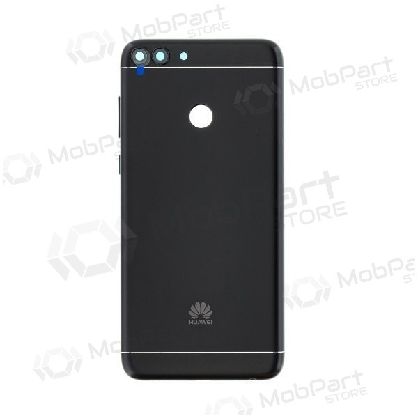 Huawei P Smart / Enjoy 7S achterkant (zwart) (gebruikt grade C, origineel)