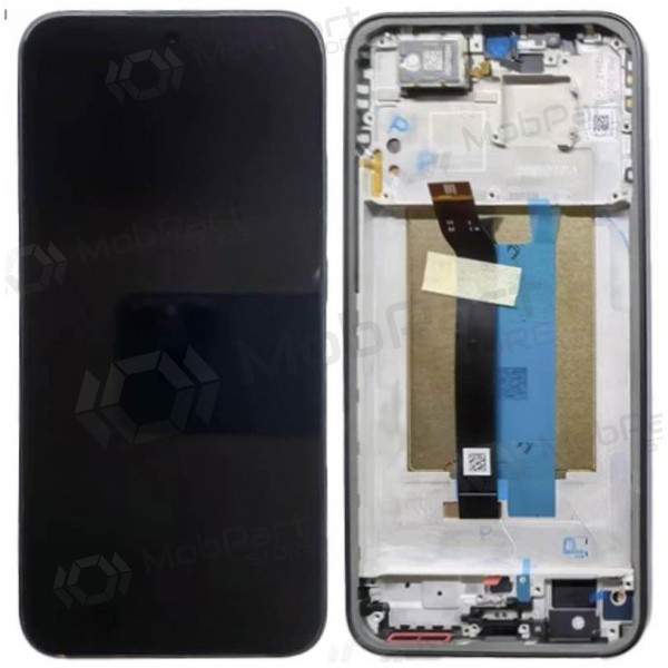 Xiaomi Redmi Note 15 Pro 5G scherm (zwart) (met frame) (origineel)