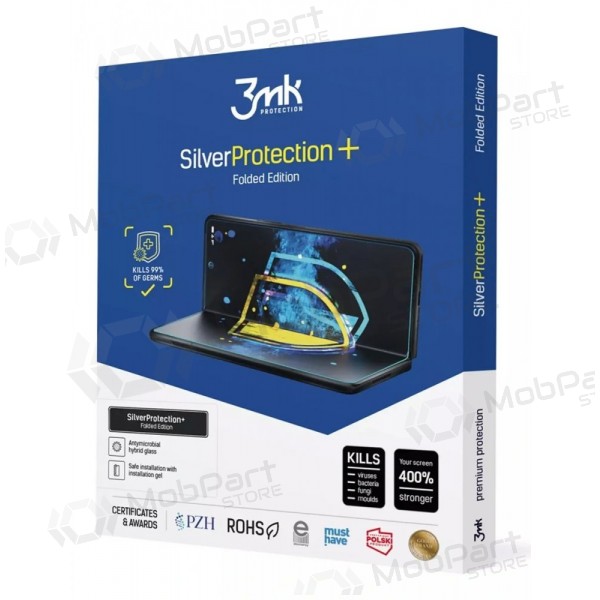 Samsung F966 Galaxy Z Fold7 schermbeschermfolie - 3MK Silver Protection+ Folded Edition