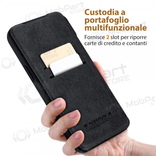 Apple iPhone 14 Pro hoesje -Nillkin Leather- (zwart)