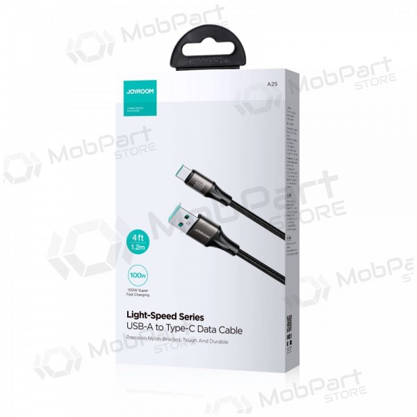 USB kabel Joyroom SA25-AC6 USB to USB-C 100W 1.2m zwart