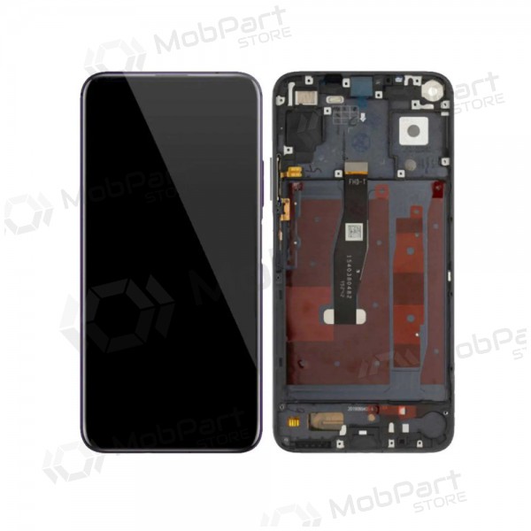 Huawei Honor 20, Nova 5T scherm (zwart) (met een frame) (Premium)