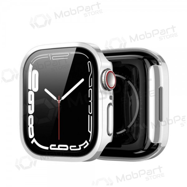 Apple Watch 44mm LCD schermbeschermer / hoesje - Dux Ducis Hamo (zilver)