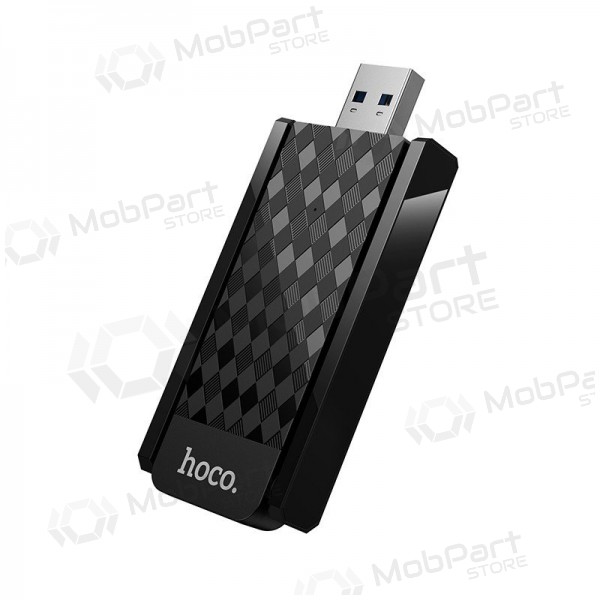 USB Wi-Fi-adapter Hoco HI34 USB 3.0 Wi-Fi 6 zwart