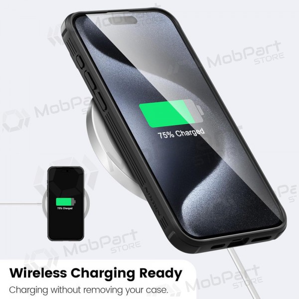 Apple iPhone 15 Pro Max hoesje „Nillkin CamShield Pro“ (zwart)