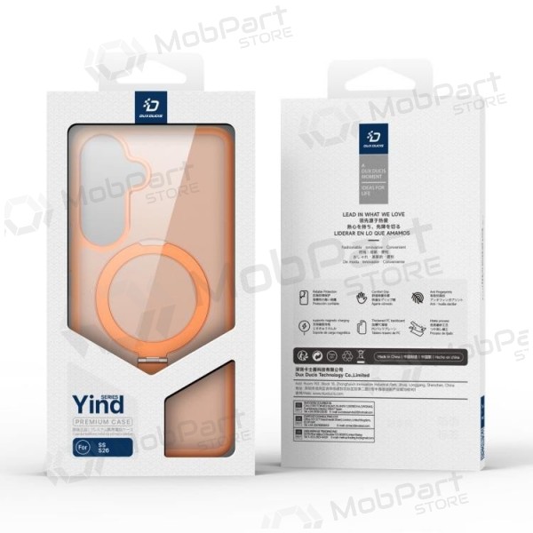 Samsung Galaxy S26 hoesje - Dux Ducis Yind MagSafe (oranje)