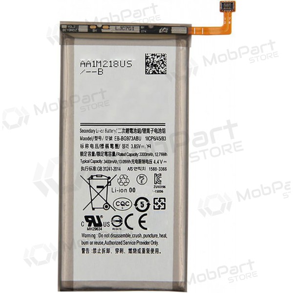 Samsung Galaxy S10 batterij, akumuliatorius (Premium)