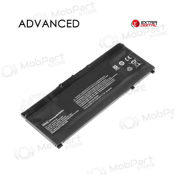 HP SR04XL, 4380mAh laptop batterij, Advanced