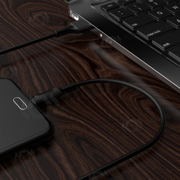 USB kabel Borofone BX1 microUSB 1.0m (zwart)