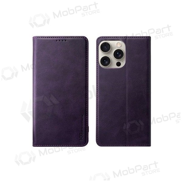 Hoesje HDD Magnetic Wallet Case Apple iPhone 13/14 Purper