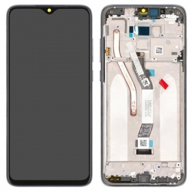 Xiaomi Redmi Note 8 Pro scherm (grijs) (met een frame) (Premium)