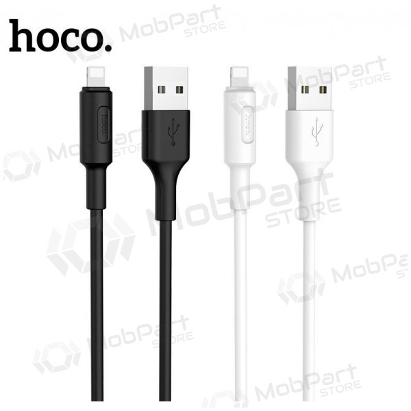 USB kabel HOCO X25 lightning 1.0m (wit)