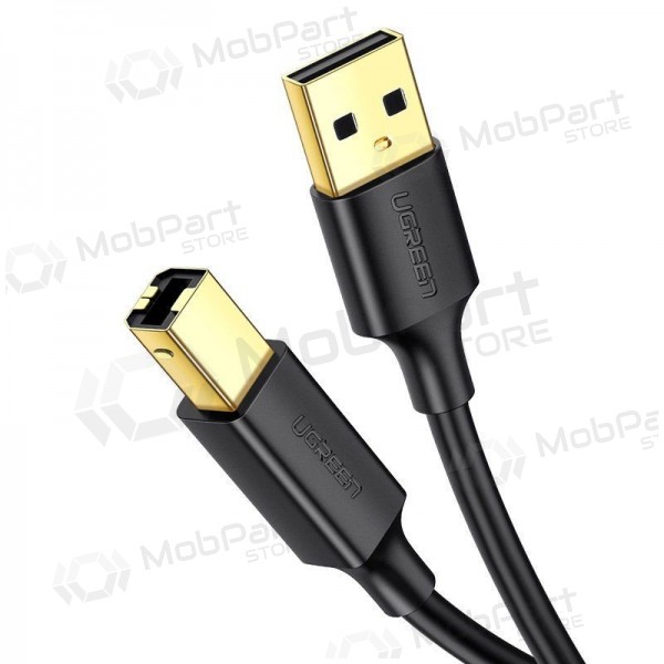 USB-kabel voor printers Ugreen US135 USB-A naar USB-B 1,5 m zwart