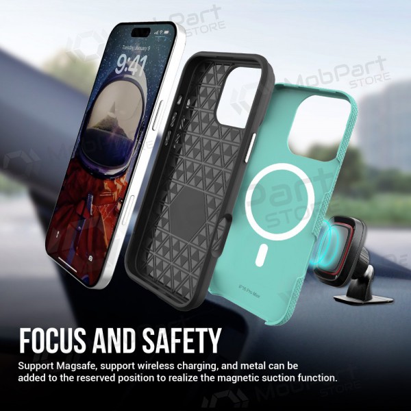 Apple iPhone 15 Pro Max hoesje „Perfectionists“ (groen)