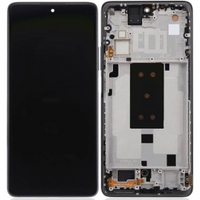 Xiaomi 11T 5G scherm (zwart) (met frame) (origineel)