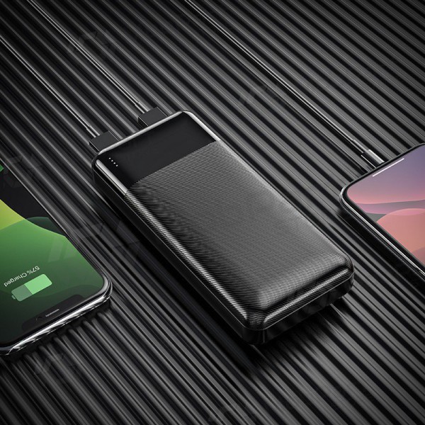 Externe batterij Power Bank Hoco J72A 20000mAh zwart