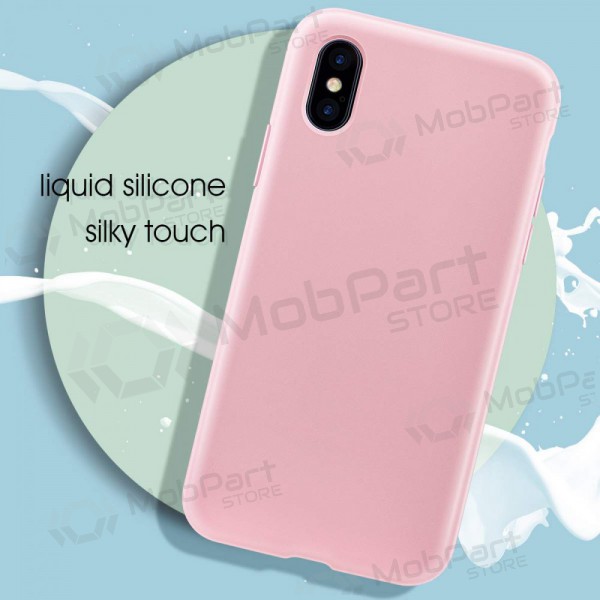 Apple iPhone 11 Pro hoesje - Liquid Silicone - 2.0mm (roze)