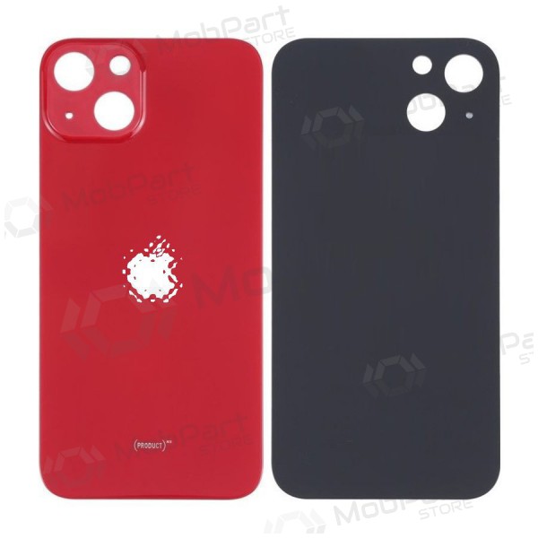 Apple iPhone 13 achterkant (rood) (bigger hole for camera)