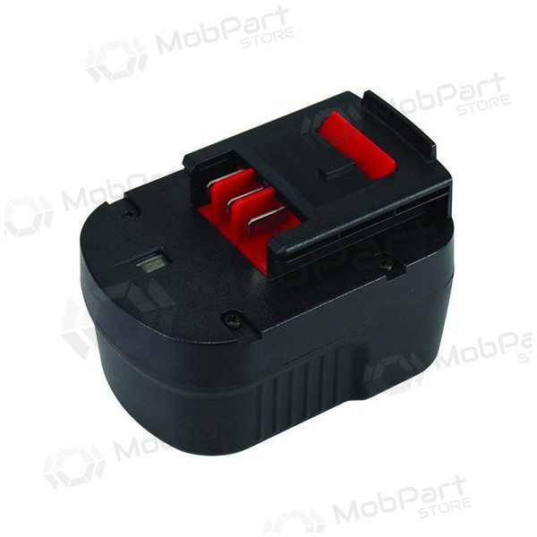 Batterij Black+Decker A1712 12V voor gereedschap 3Ah Ni-MH (vervanging)