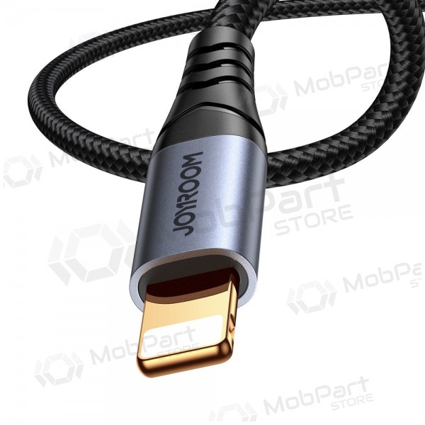 Audio kabel Joyroom SY-A06 Lightning to 3,5mm 1.2m zwart