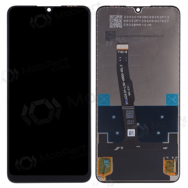 Huawei P30 Lite scherm (zwart) - Premium