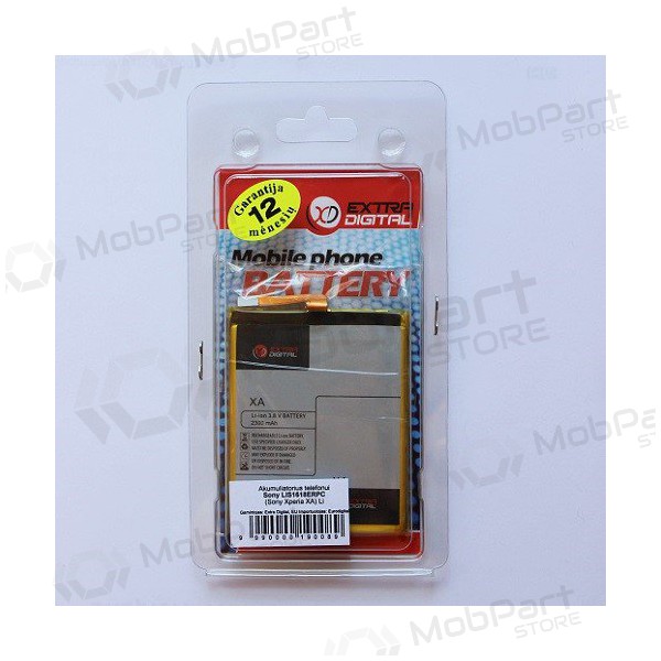 Sony Xperia XA (LIS1618ERPC) batterij / accu (2300mAh)